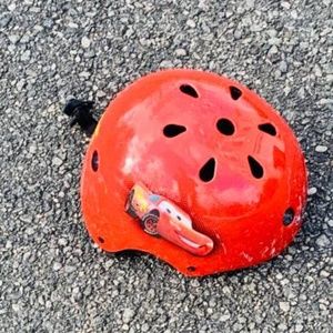 Cars Movie Bicycle Helmut